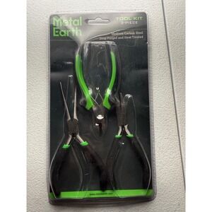 Metal Earth 3-Piece Tool Kit for 3D Metal Models Pliers Clipper Set MMT001 NEW